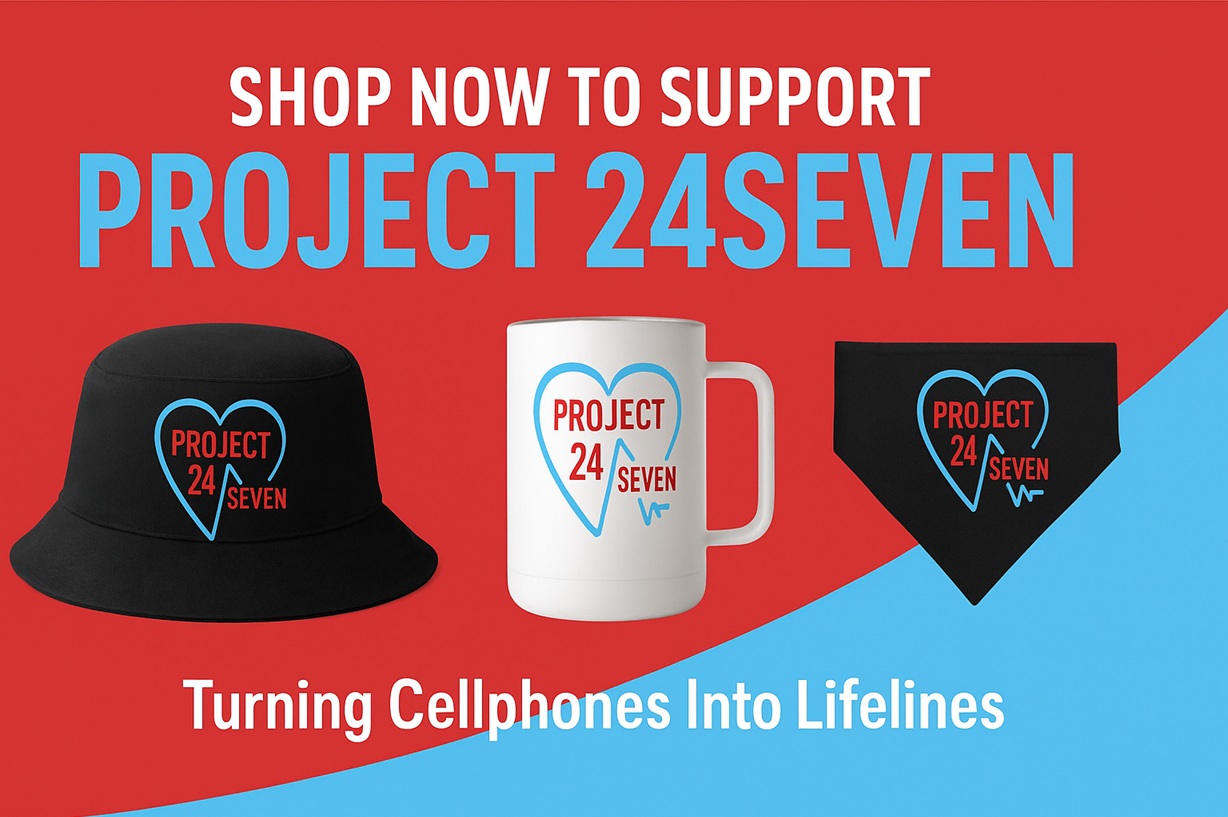 shop to support Project 24SEVEN