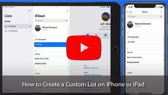 How to Create a Custom List on iPhone or iPad